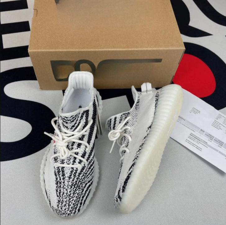 Zebra boost trainers