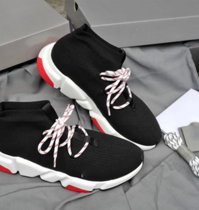 Black/white/red speed trainer