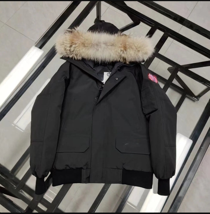 Black chilli parka